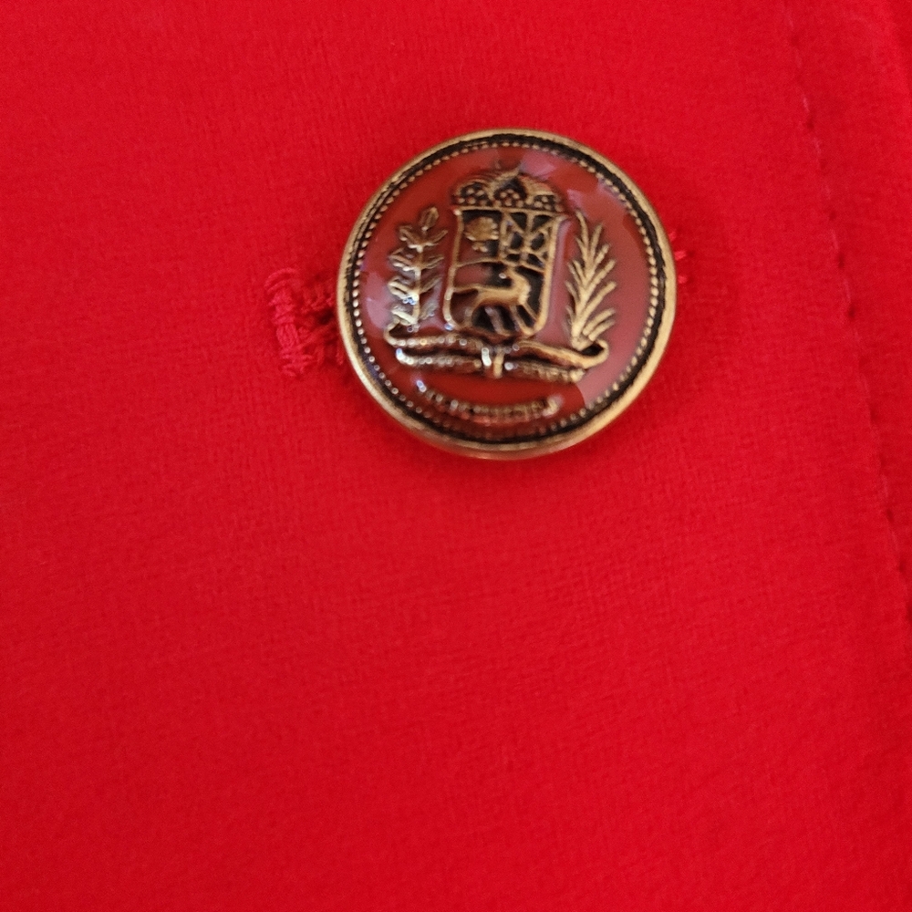 Pendleton Red Wool Womens Blazer - image 3